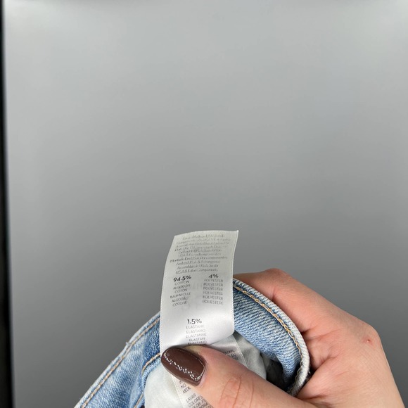 Mother Ankle Step Fray Rolling in the Bushes Distressed Jeans 25 - Picture 6 of 6